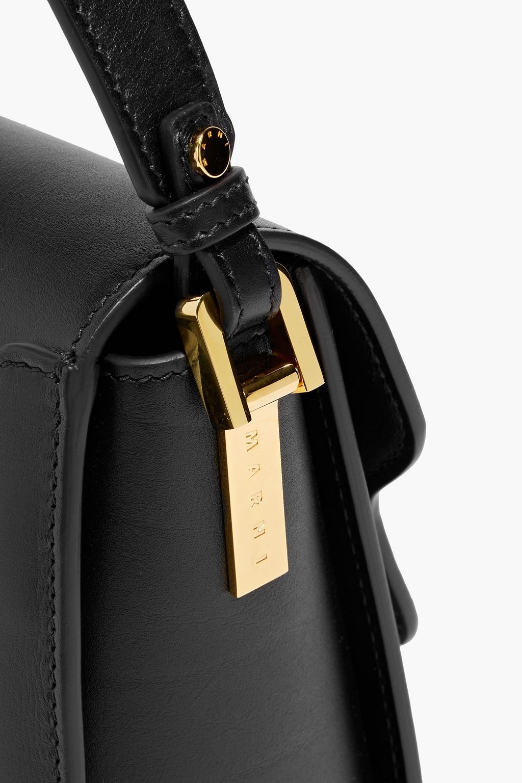 MARNI Trunkaroo leather shoulder bag