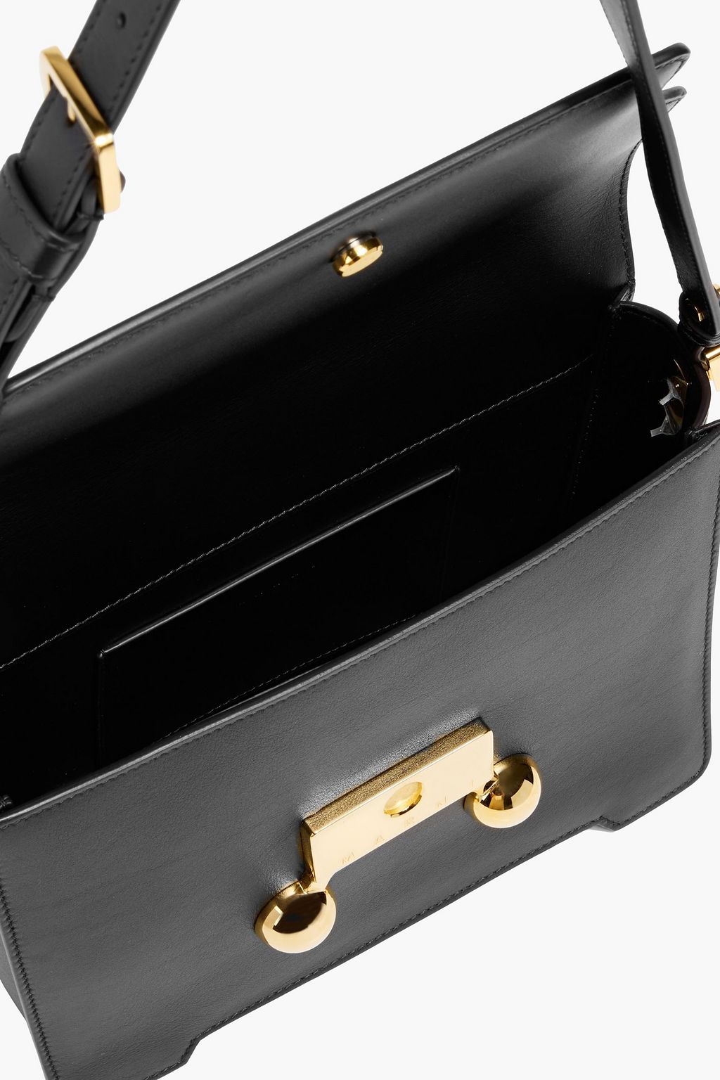 MARNI Trunkaroo leather shoulder bag