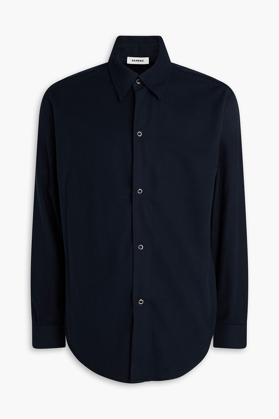 SANDRO COTTON-FLANNEL SHIRT