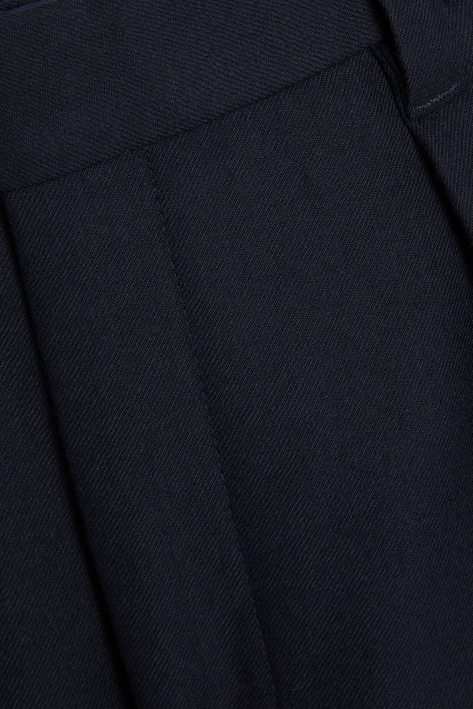 SANDRO WOOL-TWILL PANTS