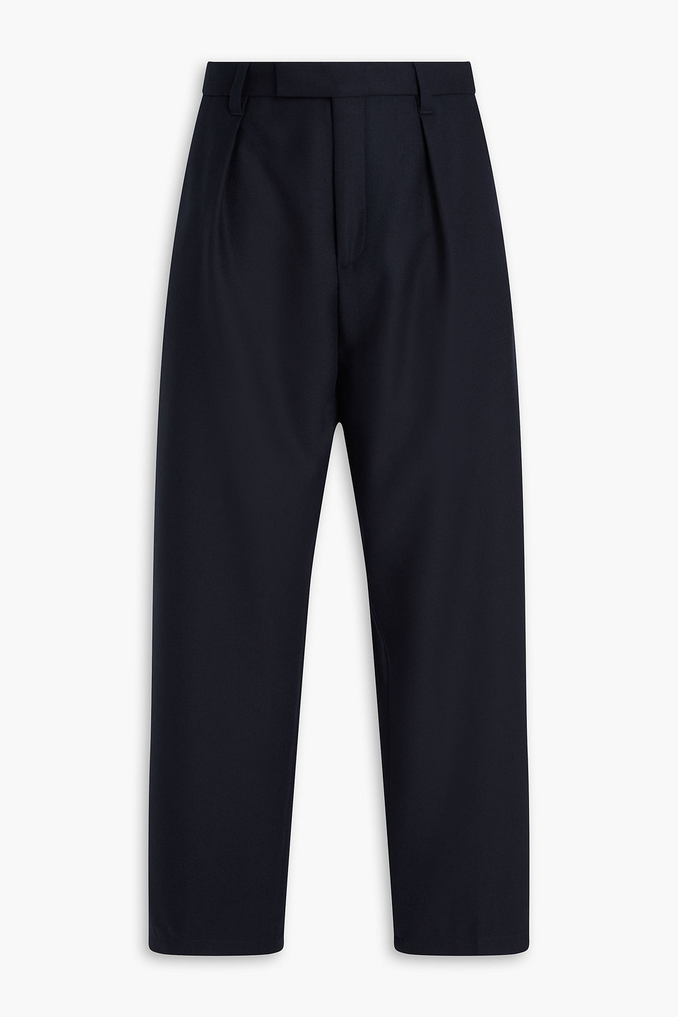 SANDRO WOOL-TWILL PANTS