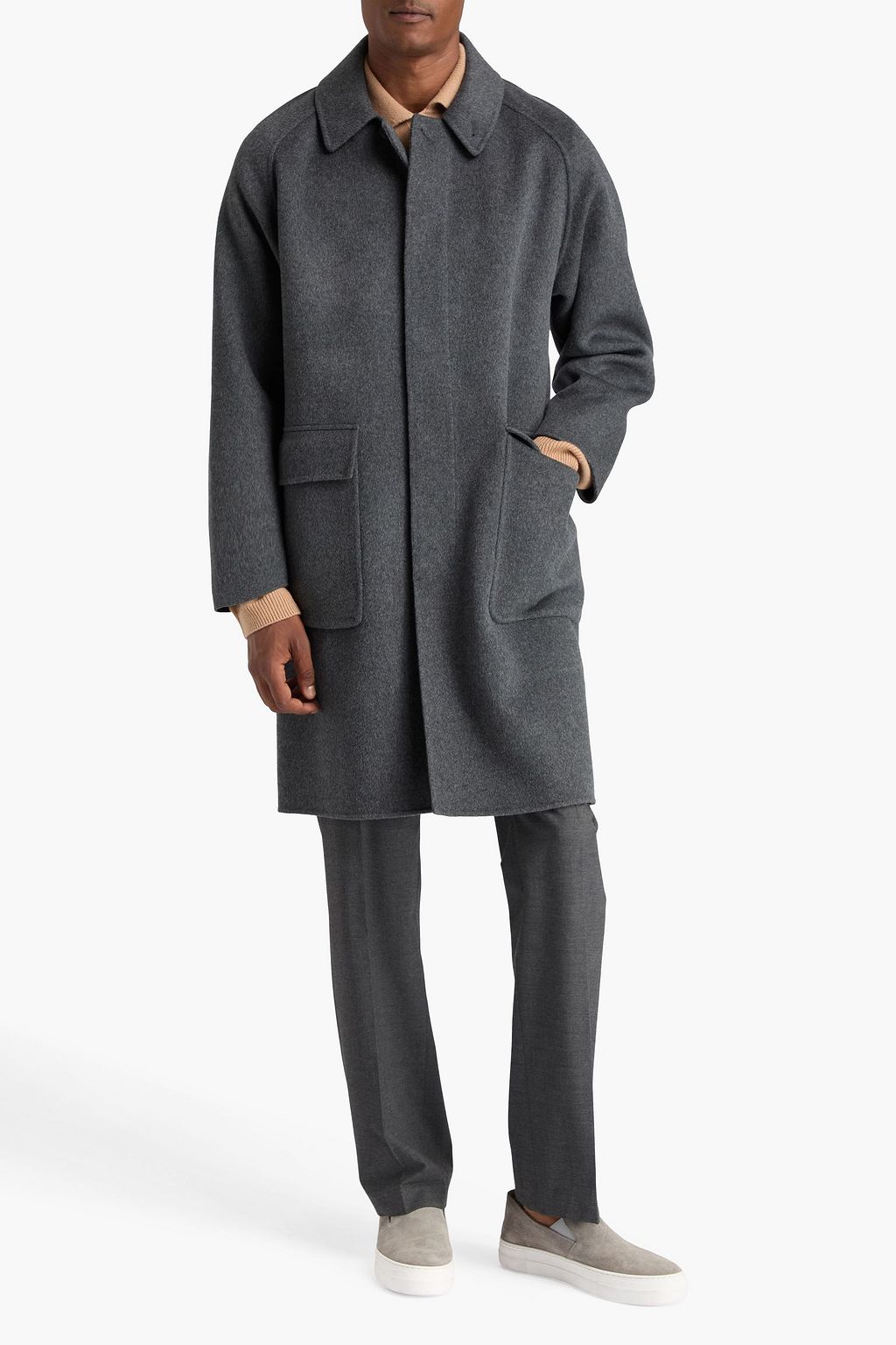 OFFICINE GÉNÉRALE Briac wool-felt coat