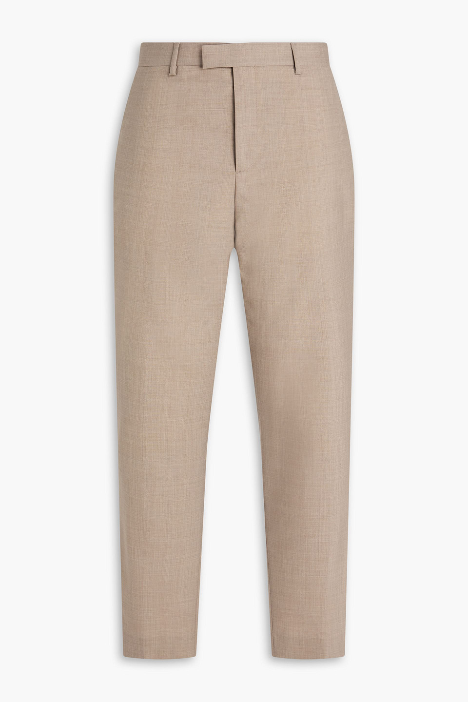 SANDRO WOOL-CREPE PANTS