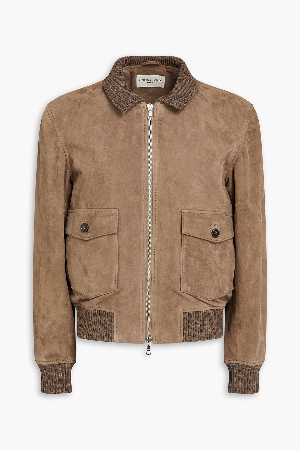 Officine Générale Lando suede jacket