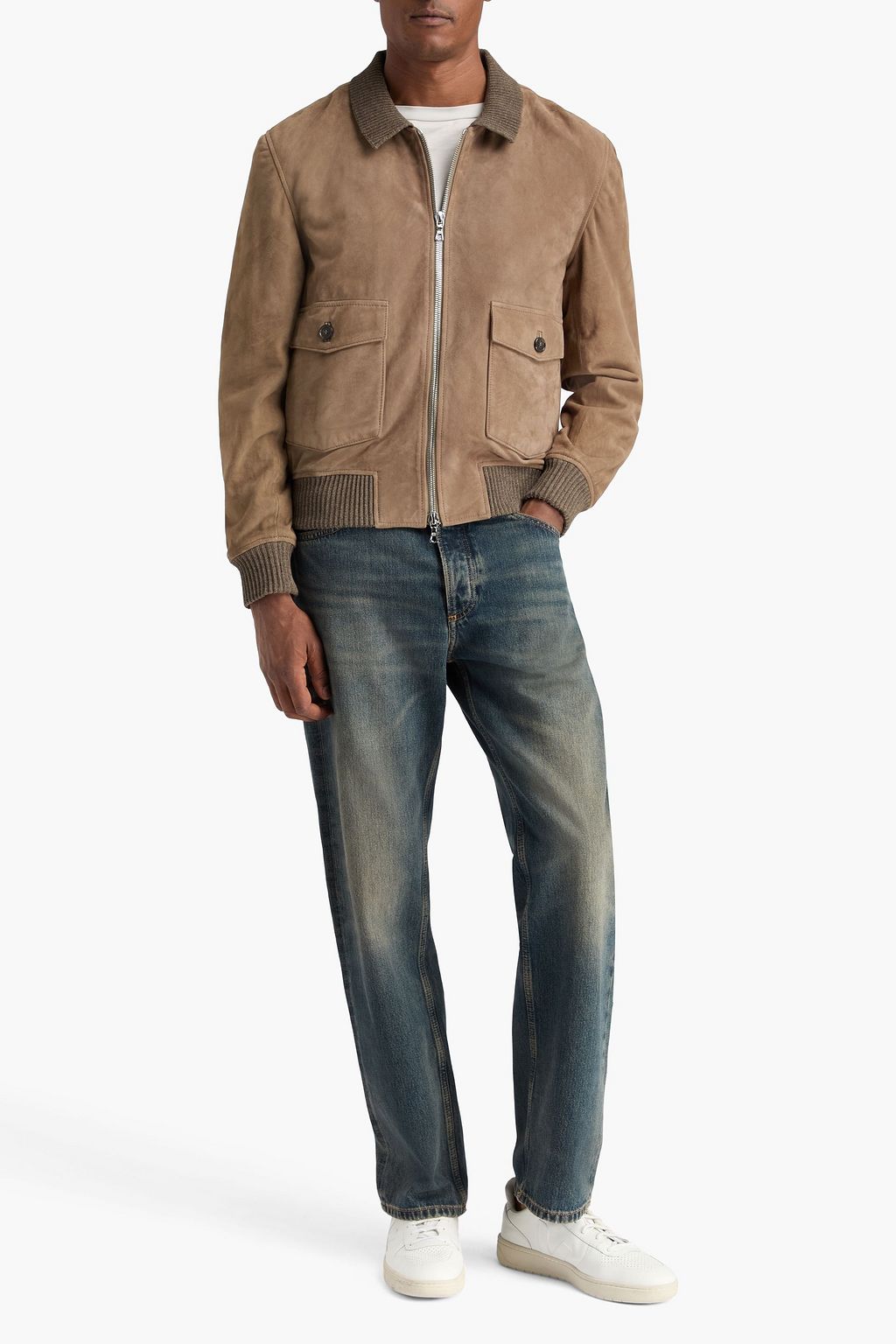 OFFICINE GÉNÉRALE Lando suede jacket