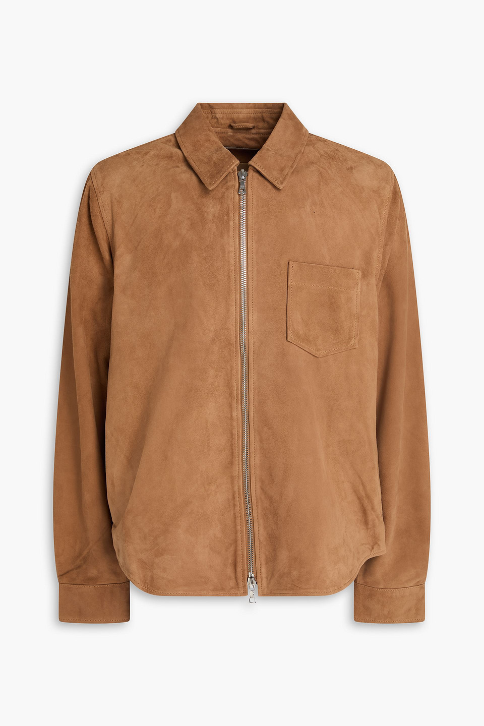 Officine Générale Sid suede overshirt