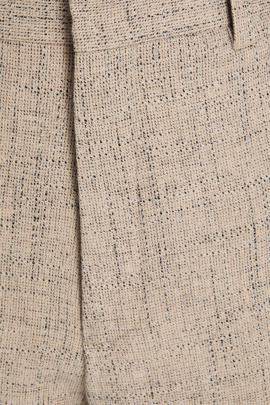 SANDRO Tweed suit pants