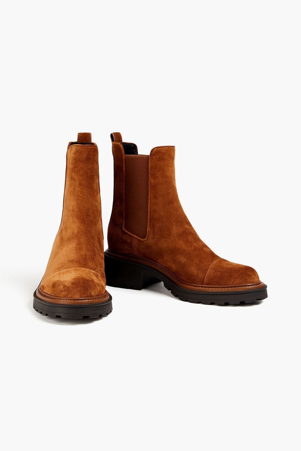  Veronica Beard - Delilah Chelsea-boots Aus Veloursleder - Braun - Us 6 