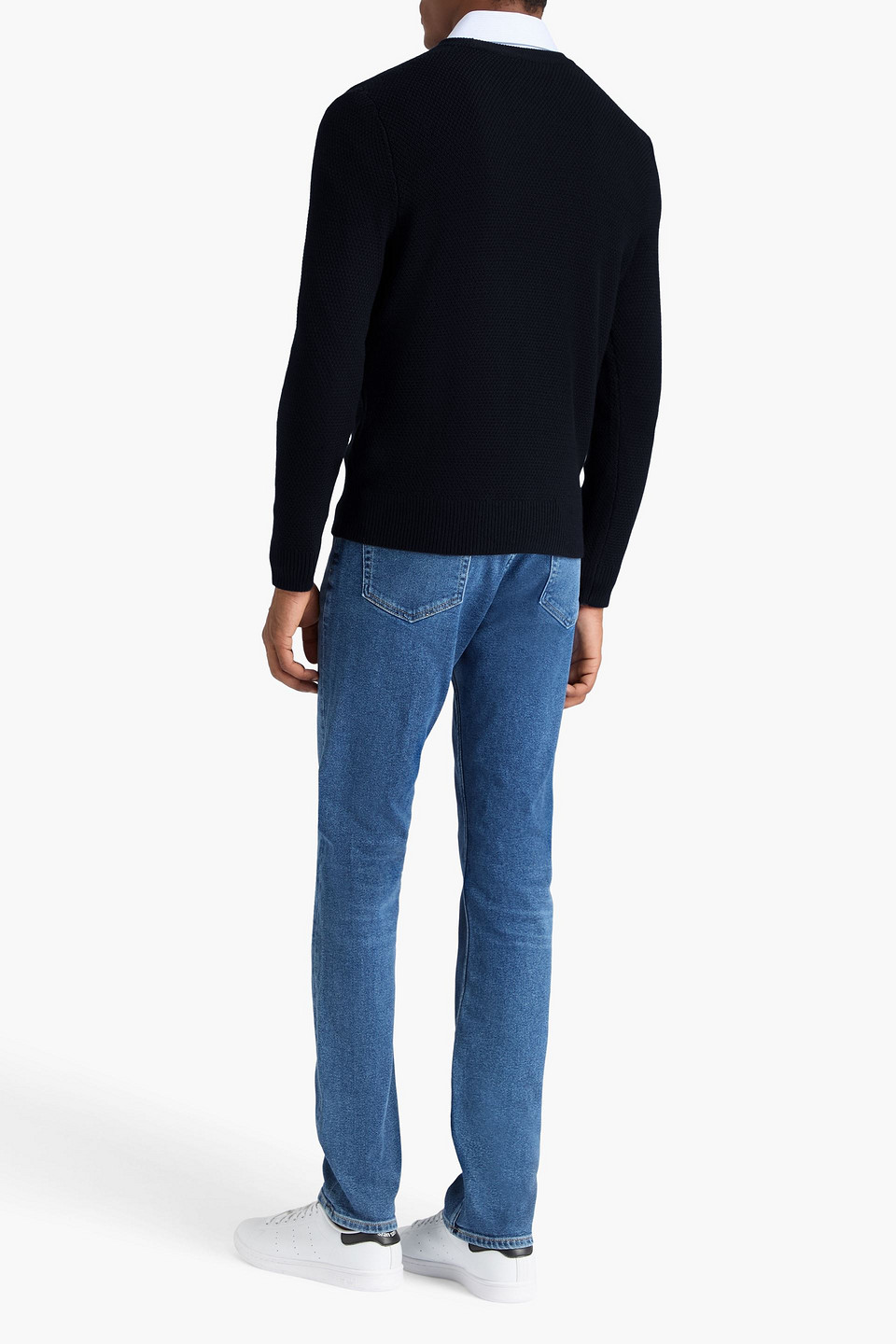  Sandro - Wool-blend Sweater - Blue - Xs 