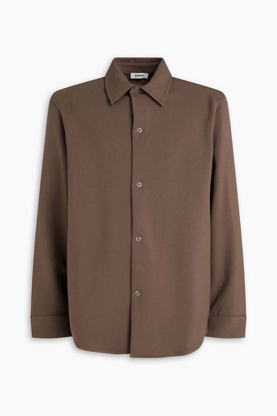 SANDRO CREPE SHIRT