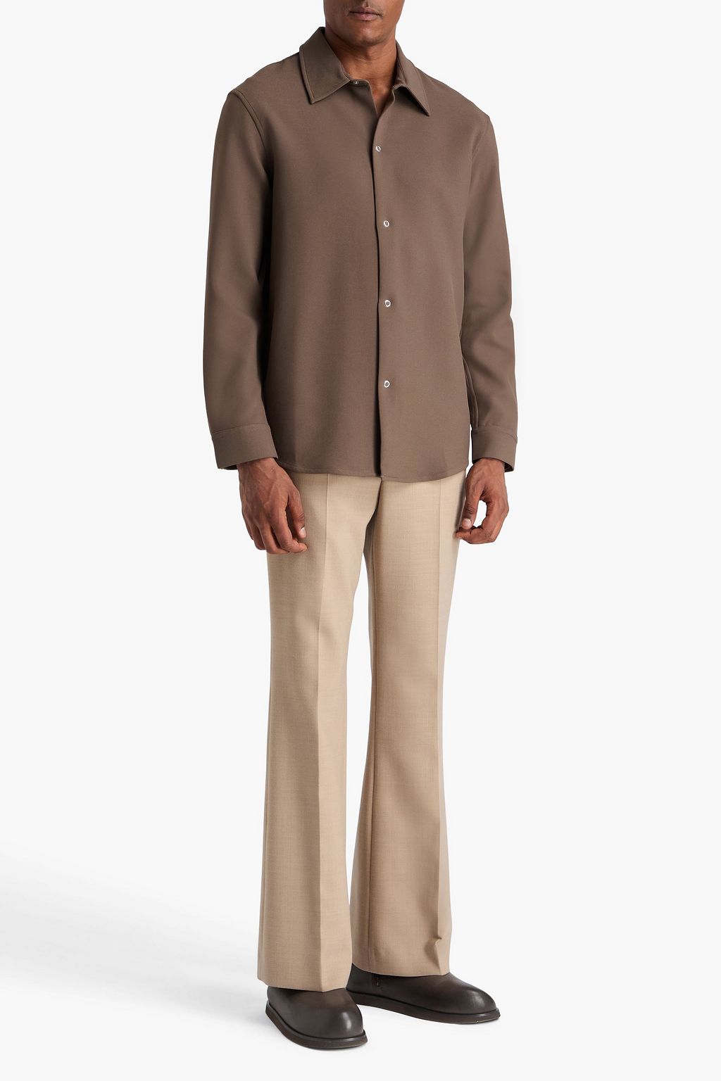 SANDRO Crepe shirt