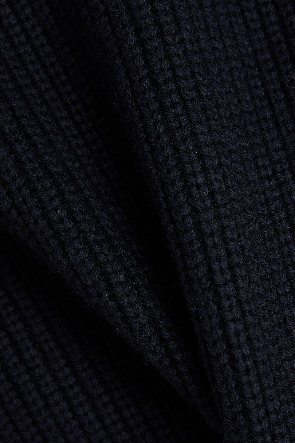 SANDRO WOOL AND CASHMERE-BLEND SWEATER