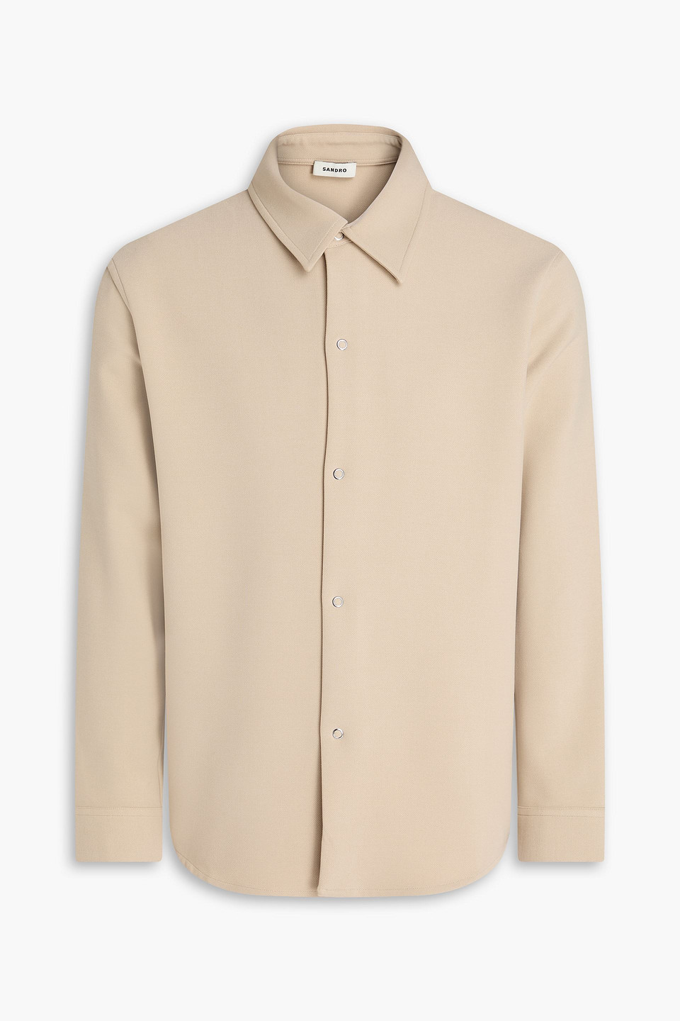 SANDRO CREPE SHIRT