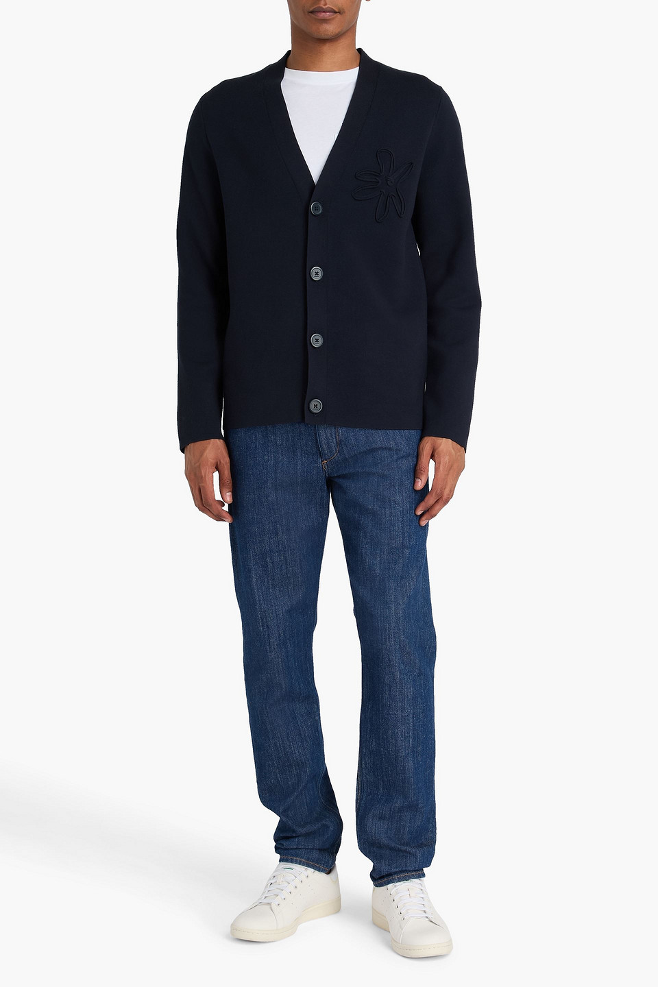 SANDRO KNITTED CARDIGAN