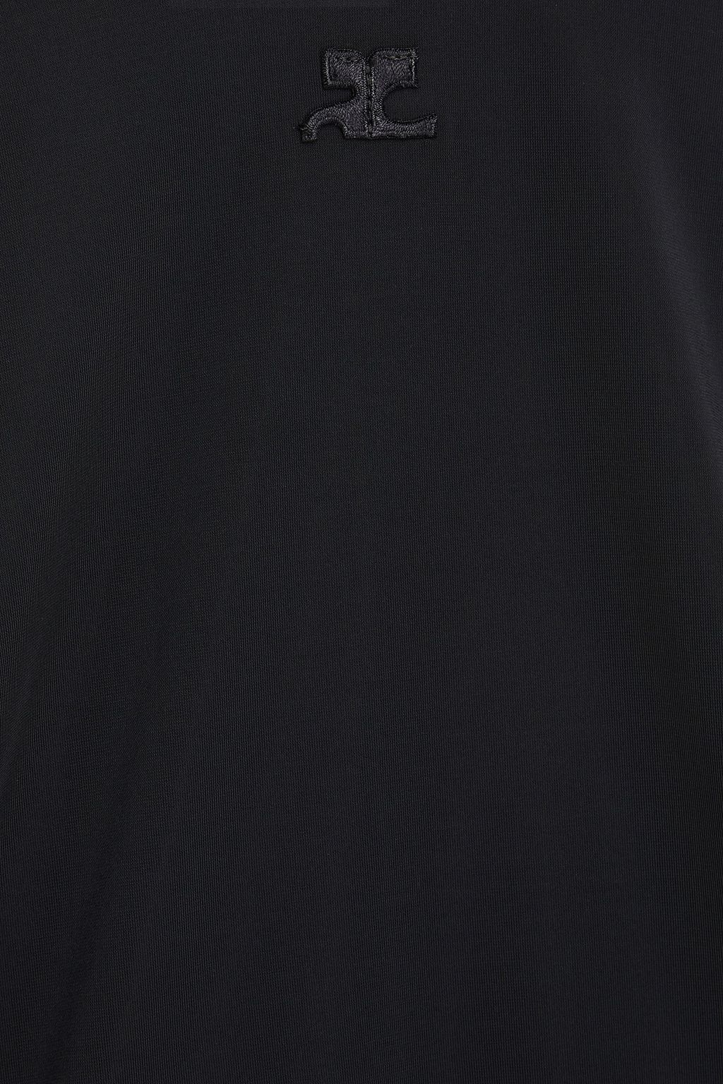 COURRÈGES Body aus Stretch-Jersey