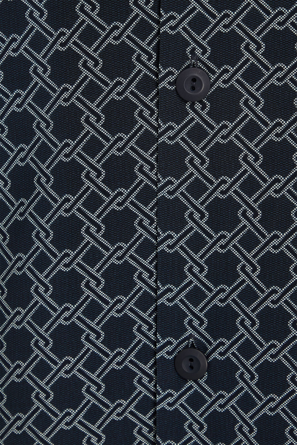 SANDRO PRINTED CREPE SHIRT