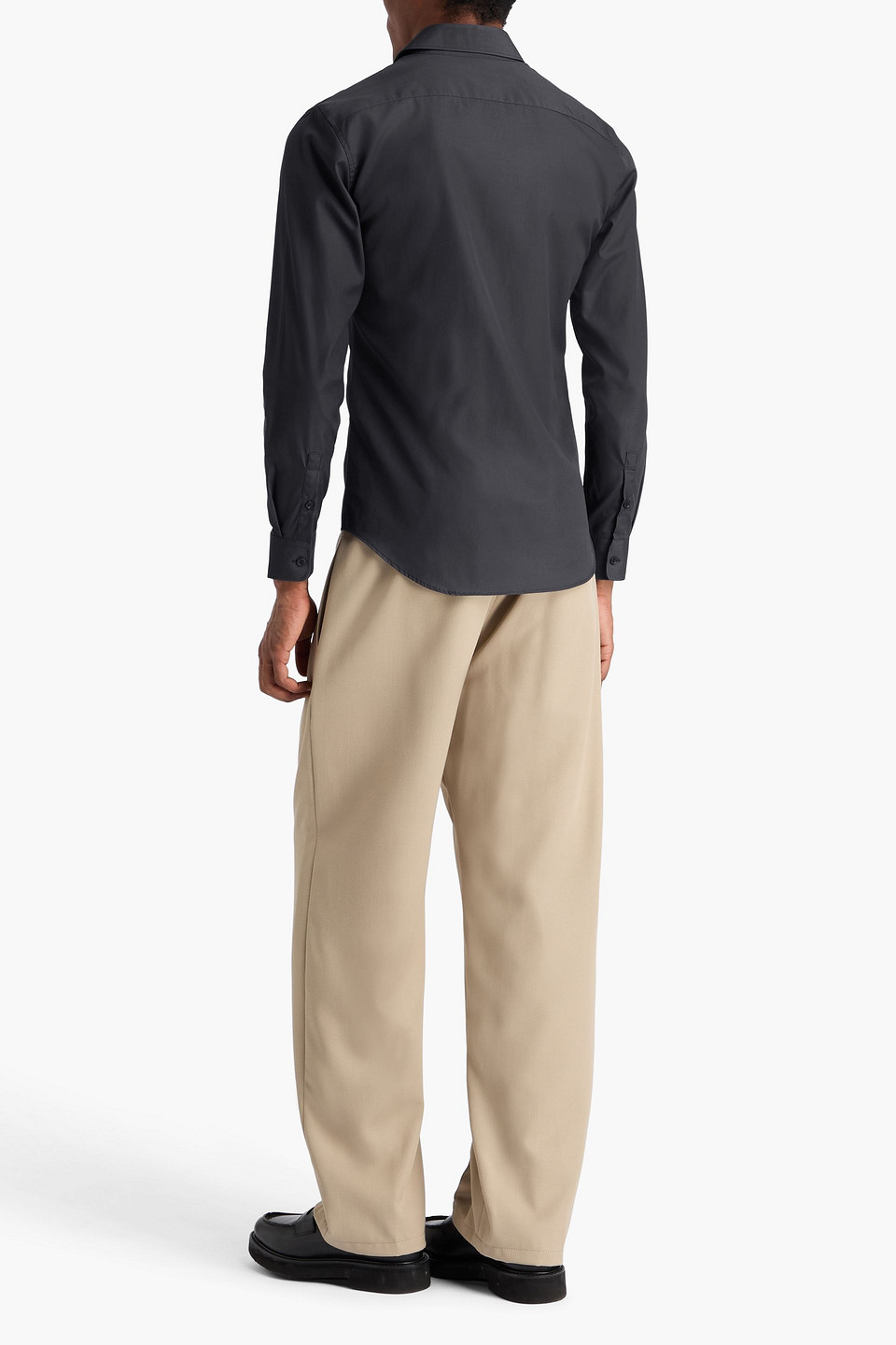 SANDRO COTTON-POPLIN SHIRT