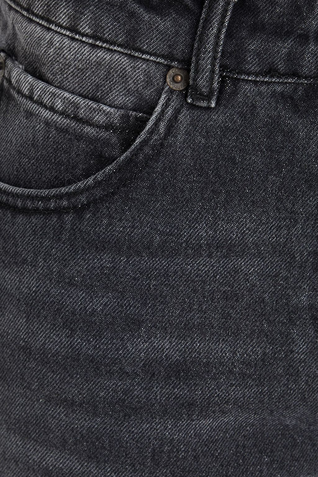 COURRÈGES Faded high-rise flared jeans