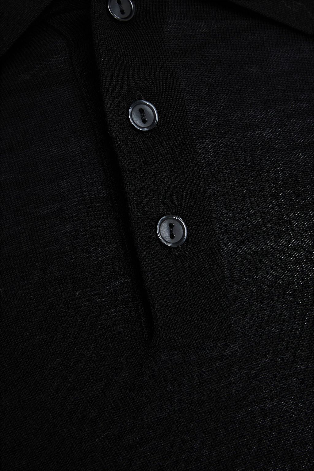 SANDRO Wool polo sweater