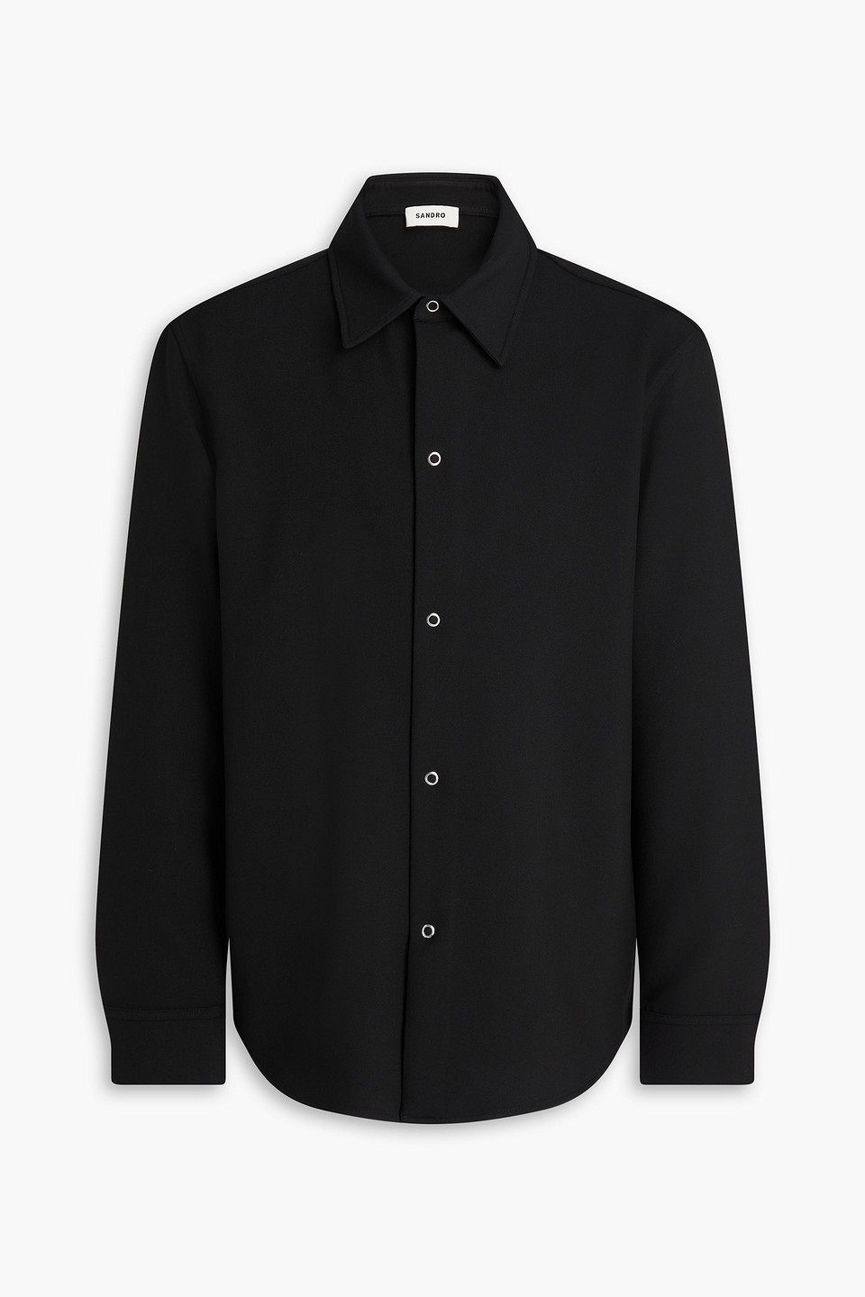 SANDRO CREPE SHIRT