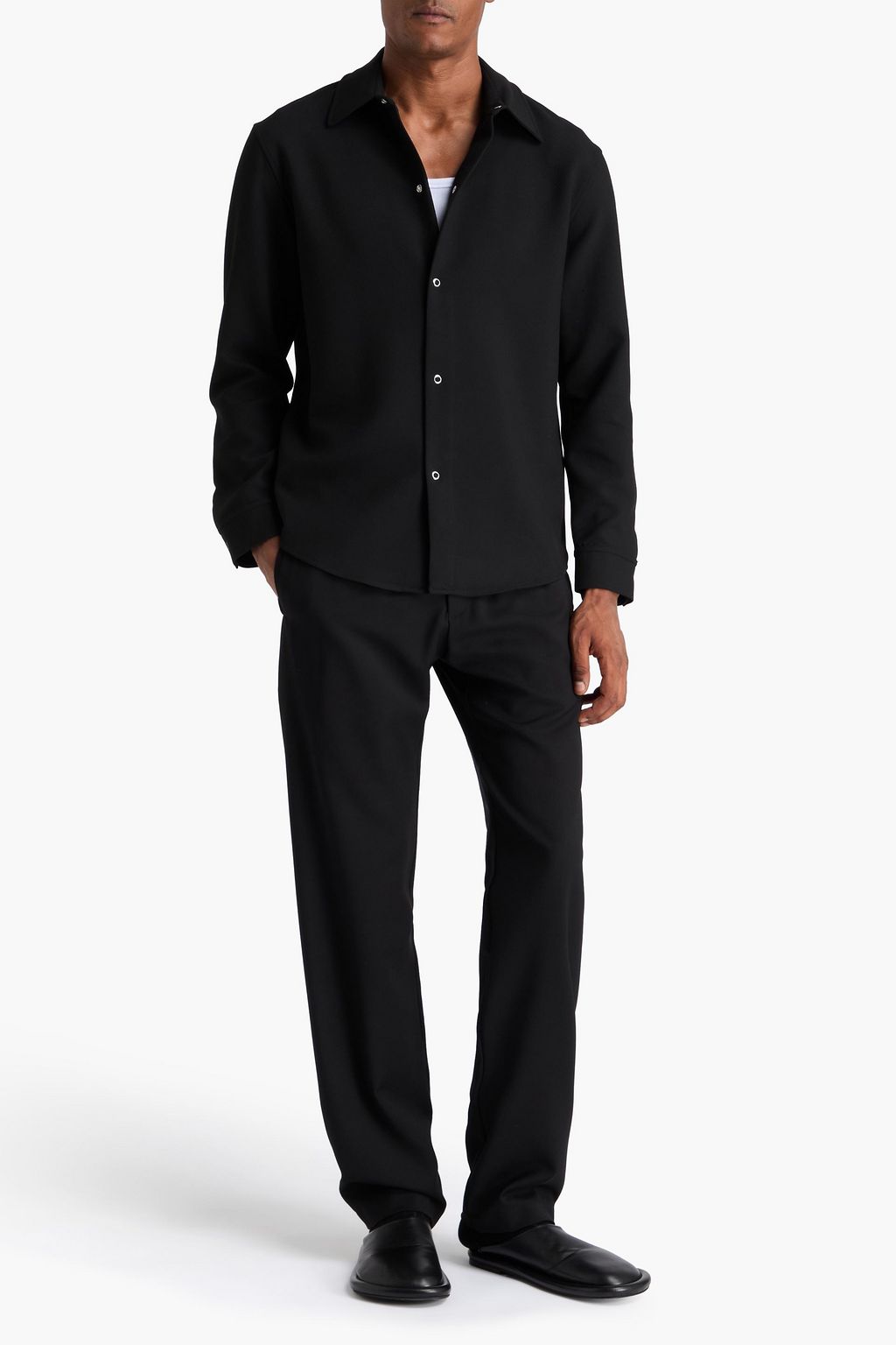 SANDRO Crepe shirt