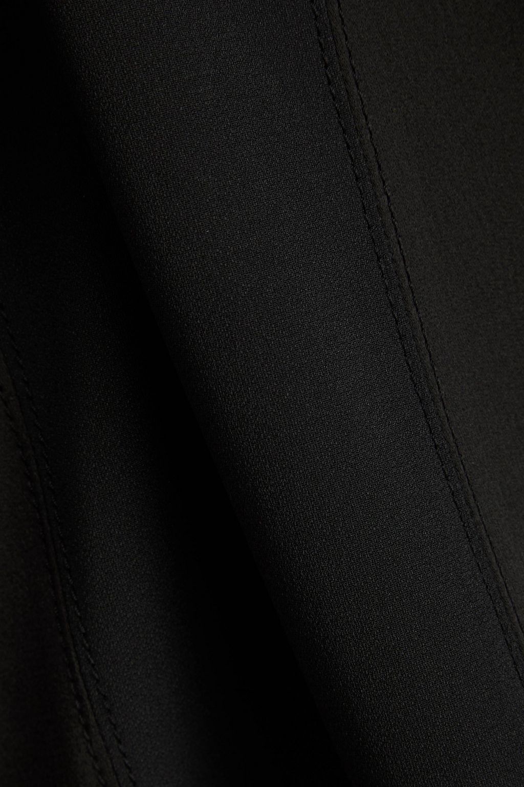 BOUTIQUE MOSCHINO Satin and crepe dress