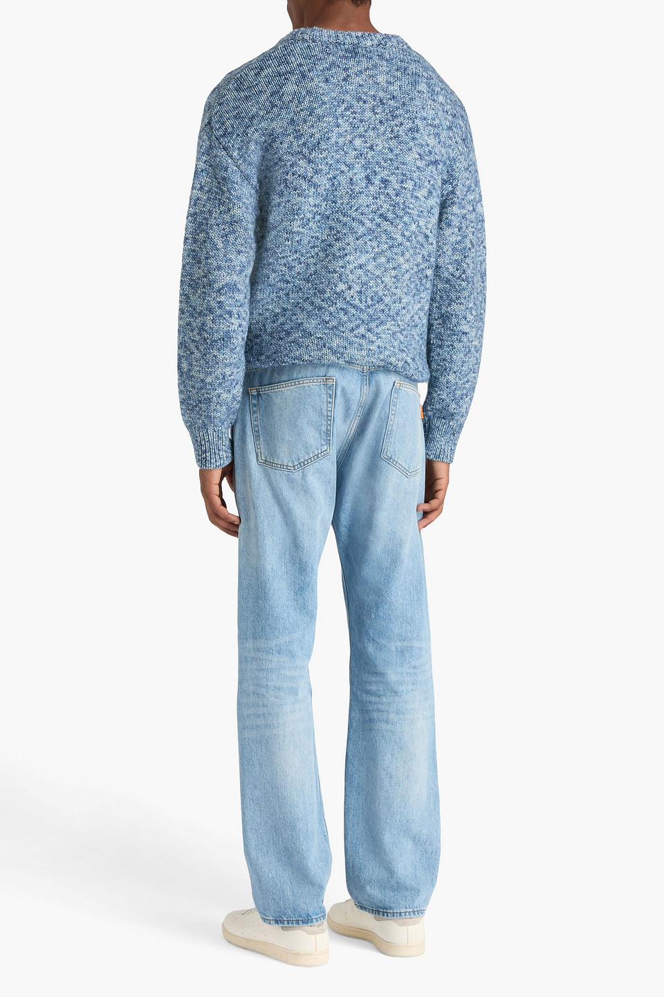  Sandro - Melierter Wollpullover „alberto“ - Blau - L 