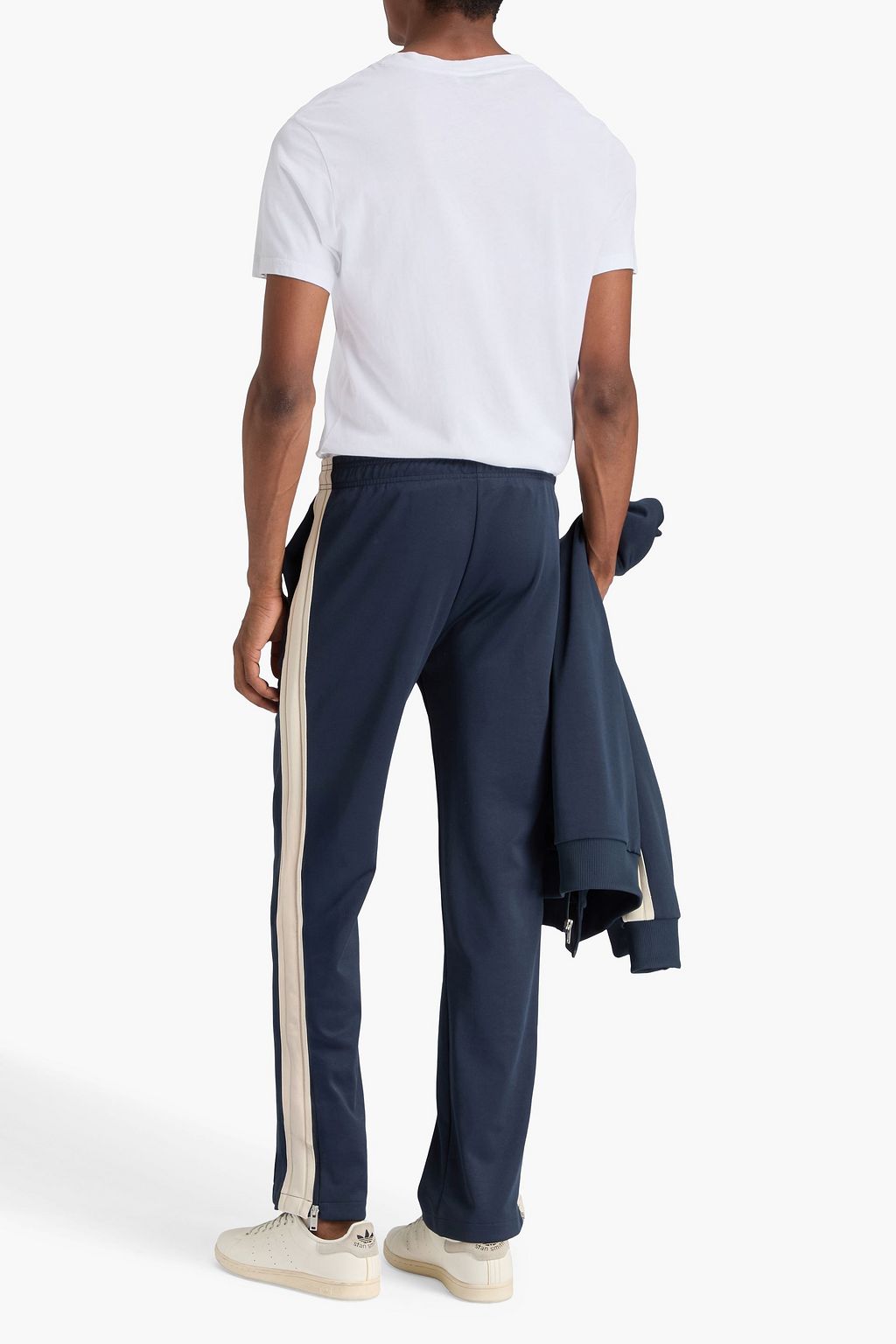 SANDRO Tech-jersey track pants