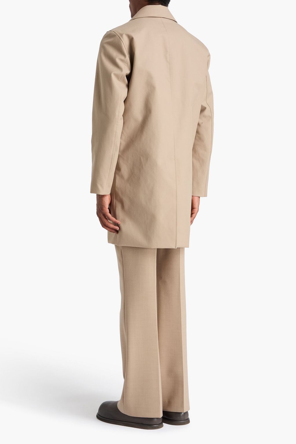 SANDRO Twill coat