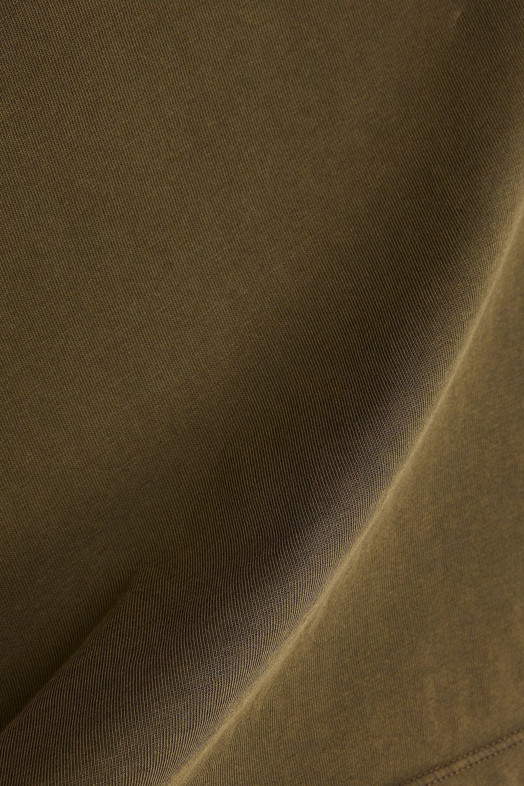 SANDRO Cotton-jersey T-shirt