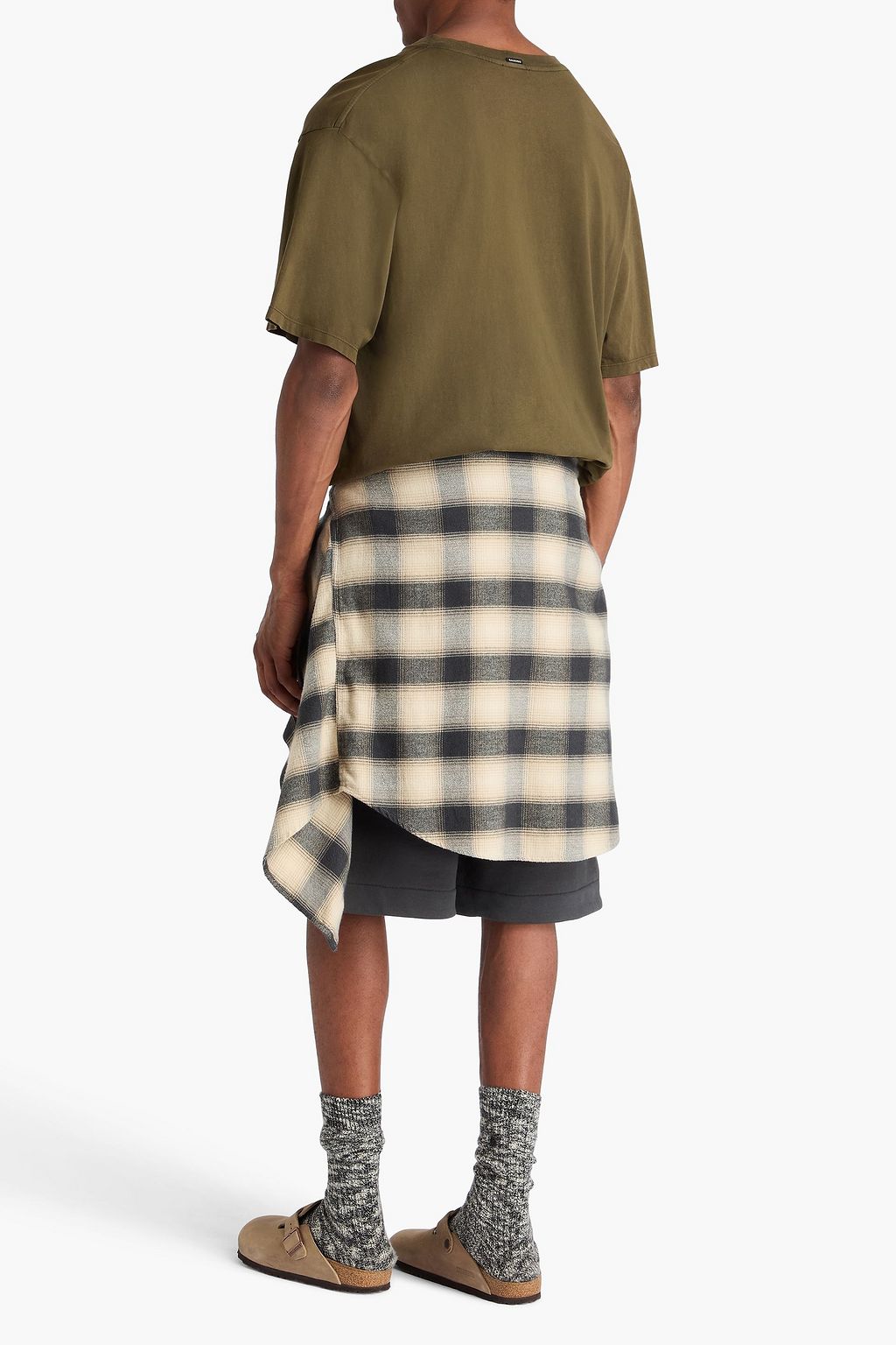 SANDRO Cotton-jersey T-shirt
