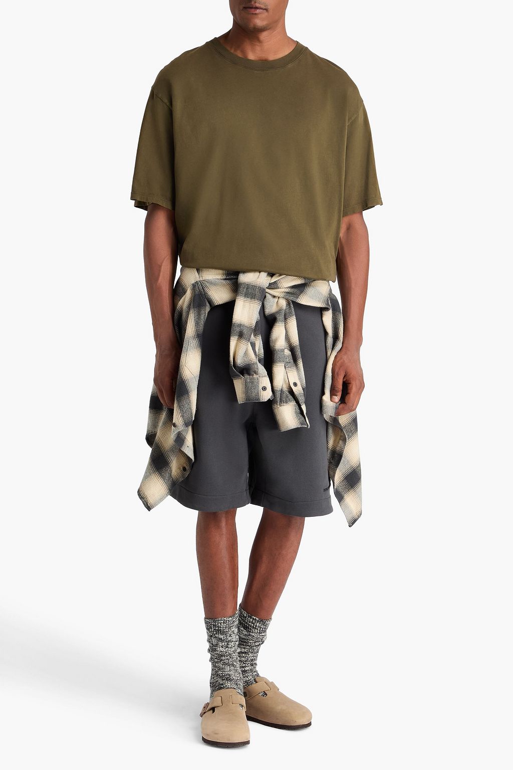 SANDRO Cotton-jersey T-shirt