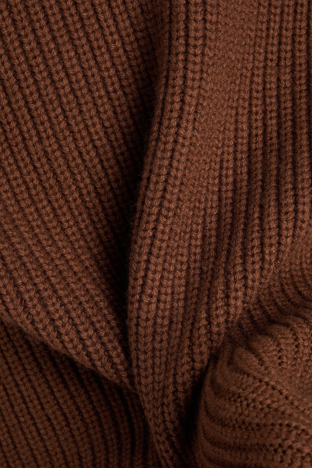 SANDRO Wool and cashmere-blend sweater