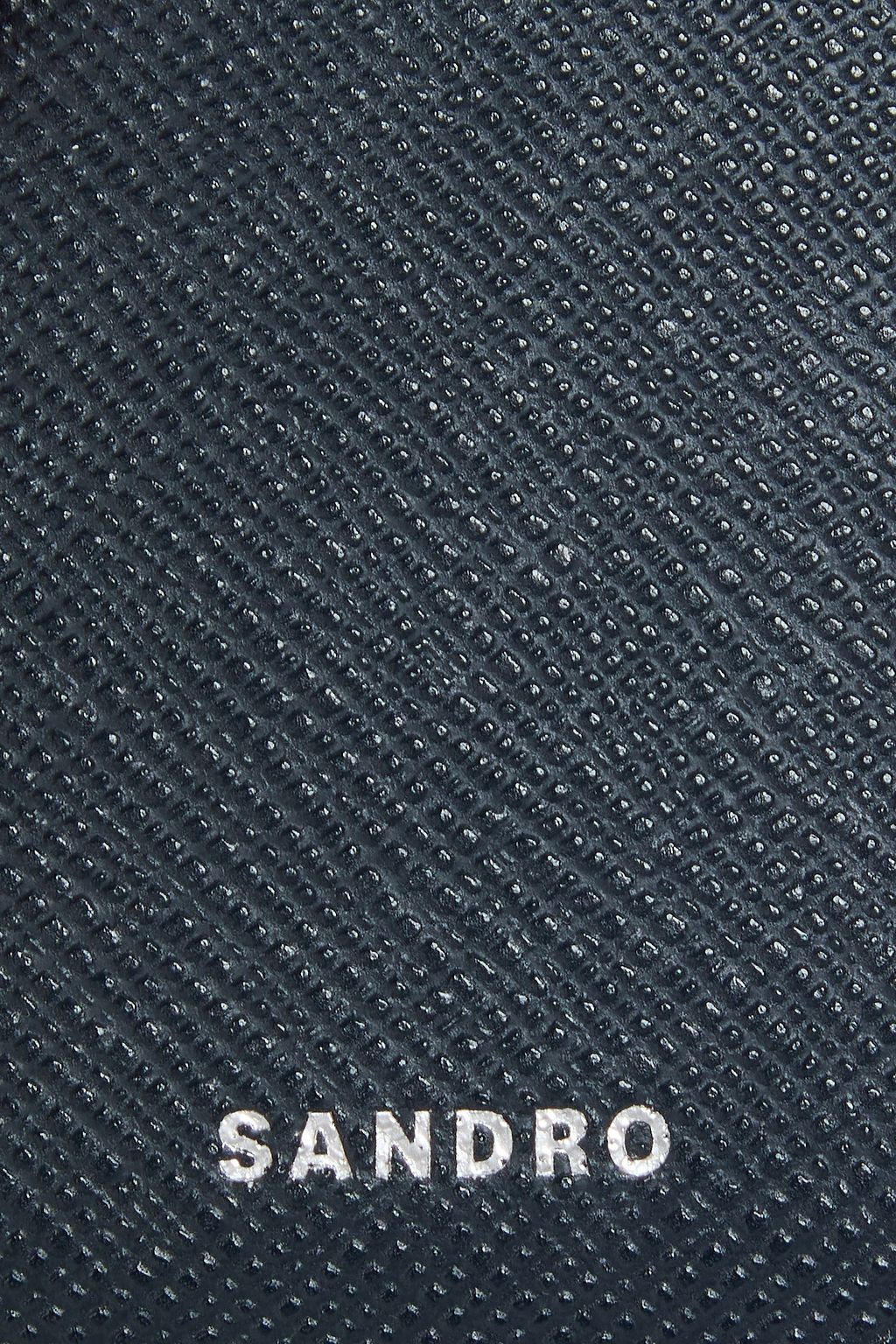 SANDRO Textured cardholder