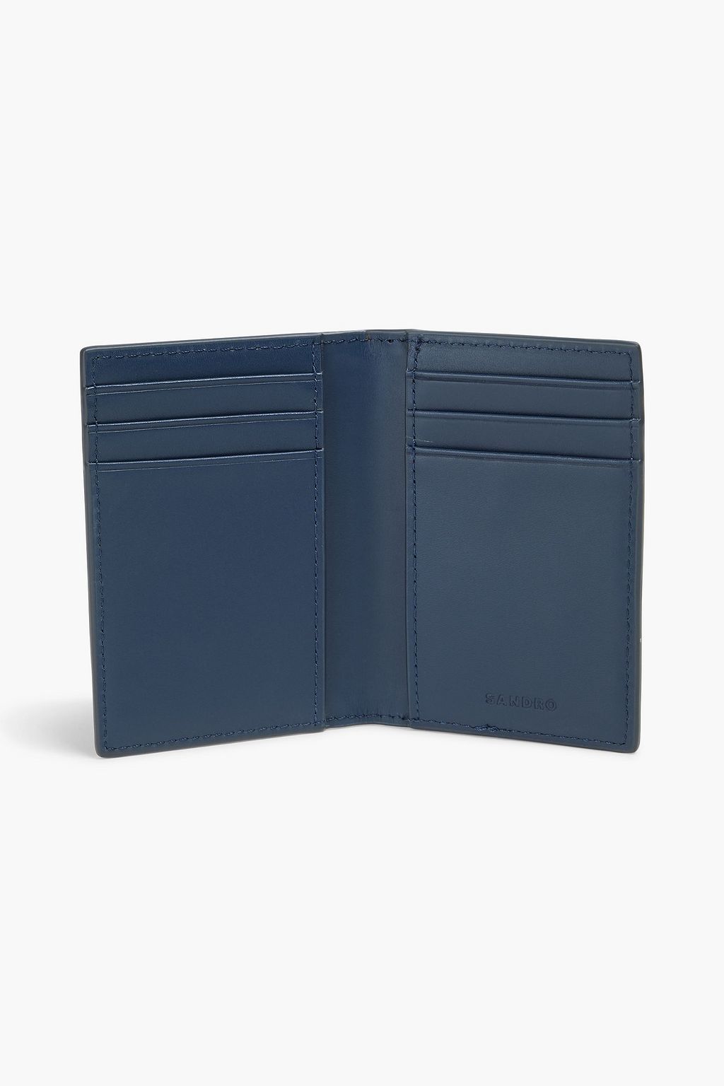 SANDRO Textured cardholder