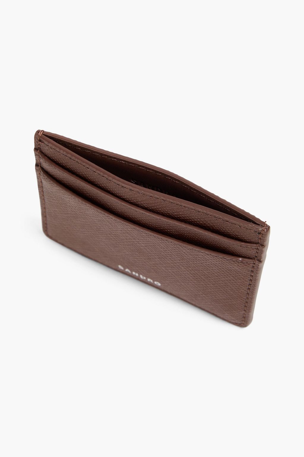 SANDRO Textured cardholder
