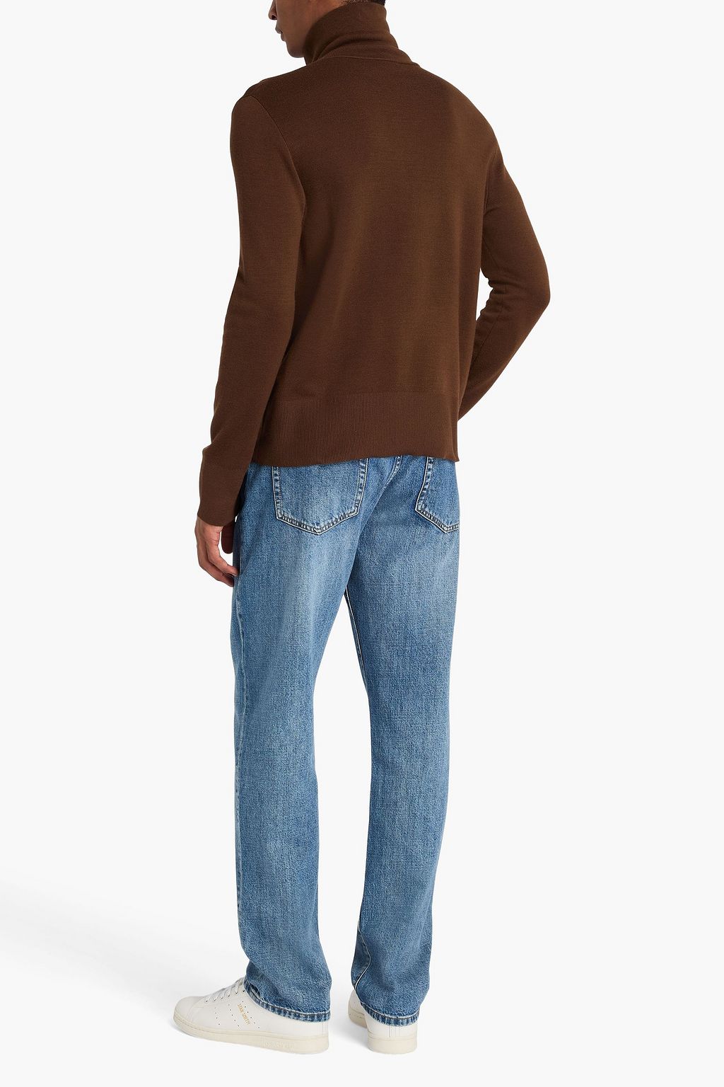 SANDRO Wool-blend cardigan
