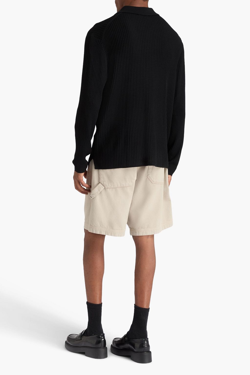 SANDRO Adam wool-blend cardigan