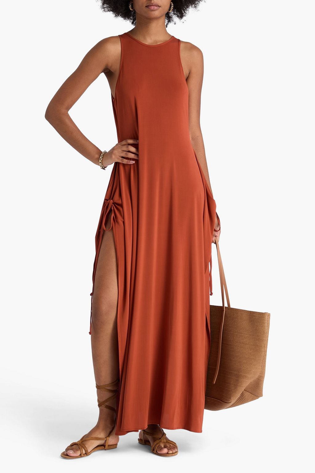 MAX MARA Stretch-jersey maxi dress