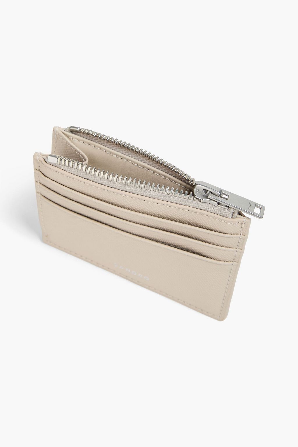 SANDRO Textured cardholder