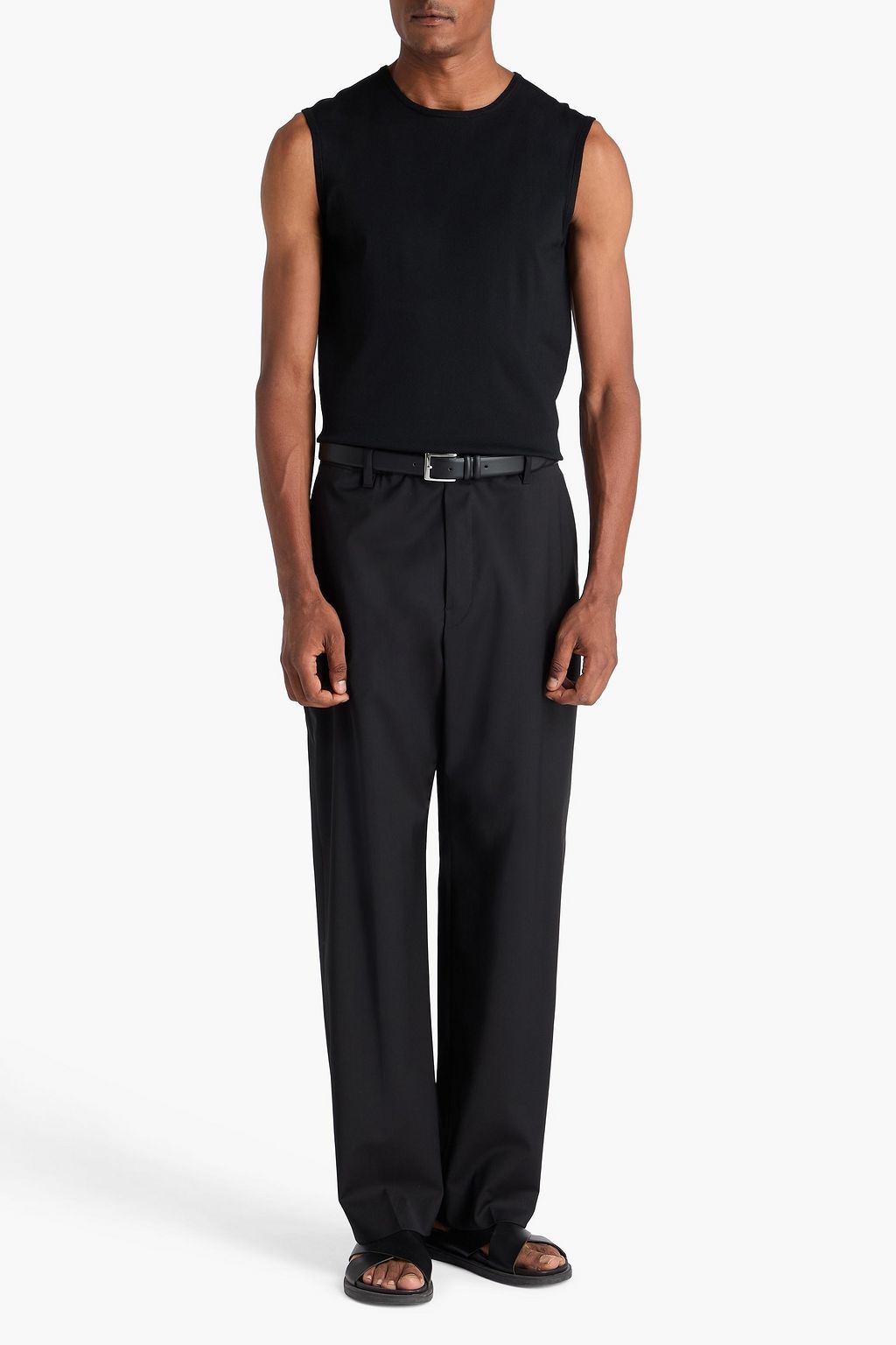 SANDRO Stretch-knit tank
