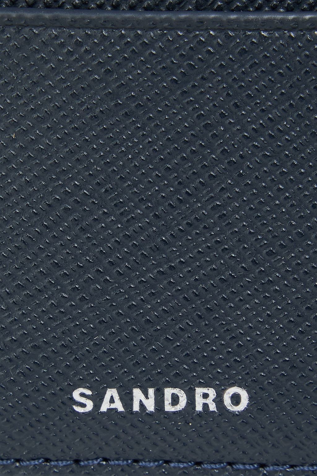 SANDRO Textured cardholder