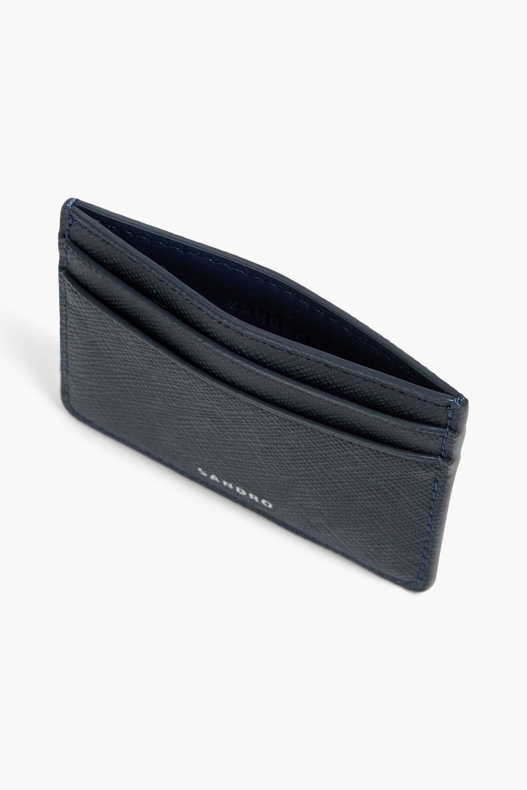 SANDRO Textured cardholder
