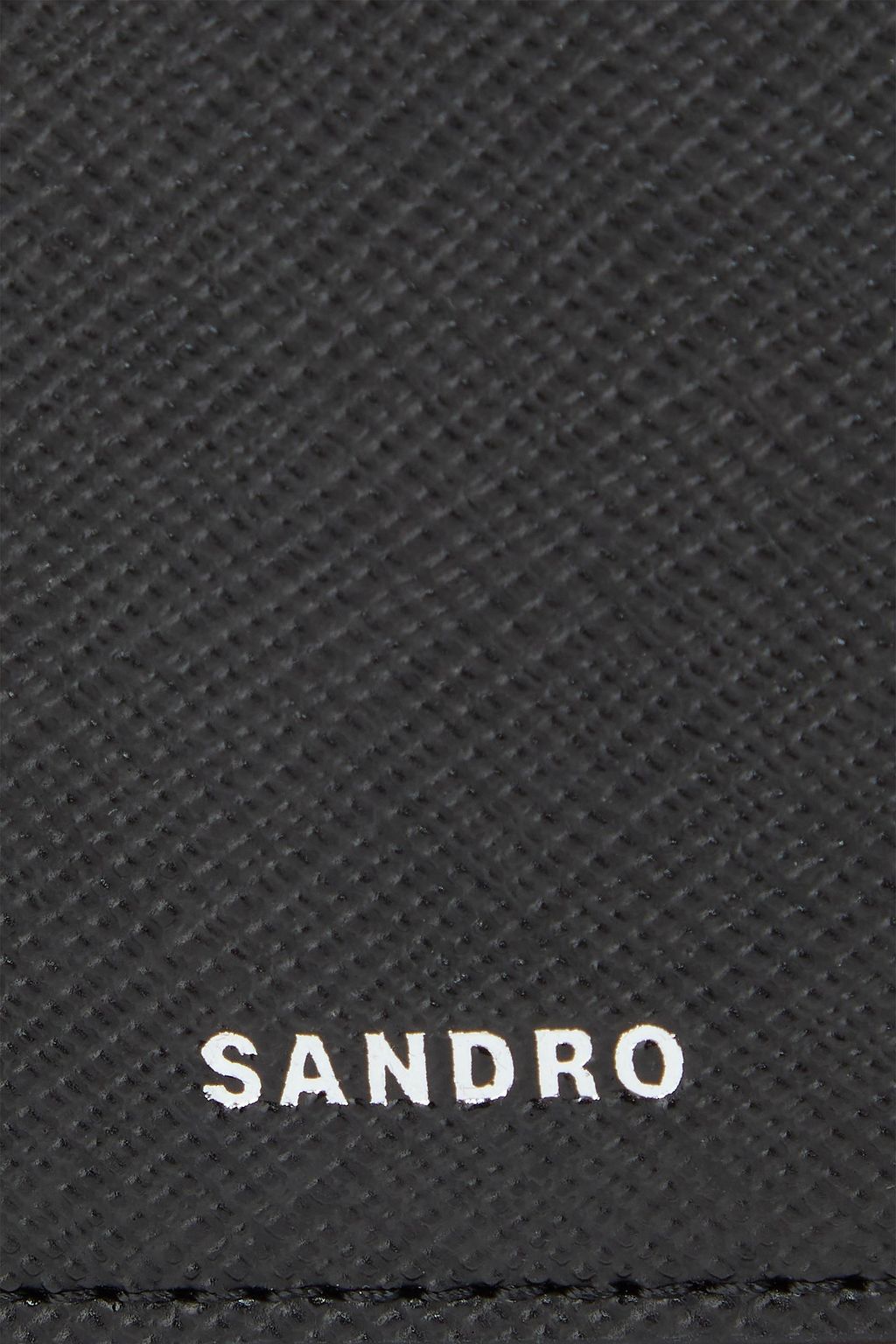 SANDRO Textured cardholder