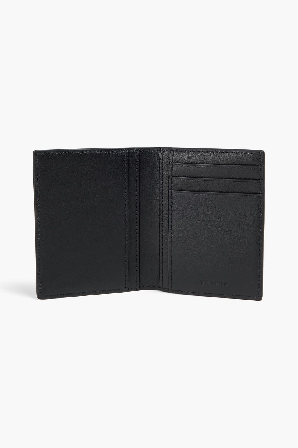 SANDRO Textured cardholder