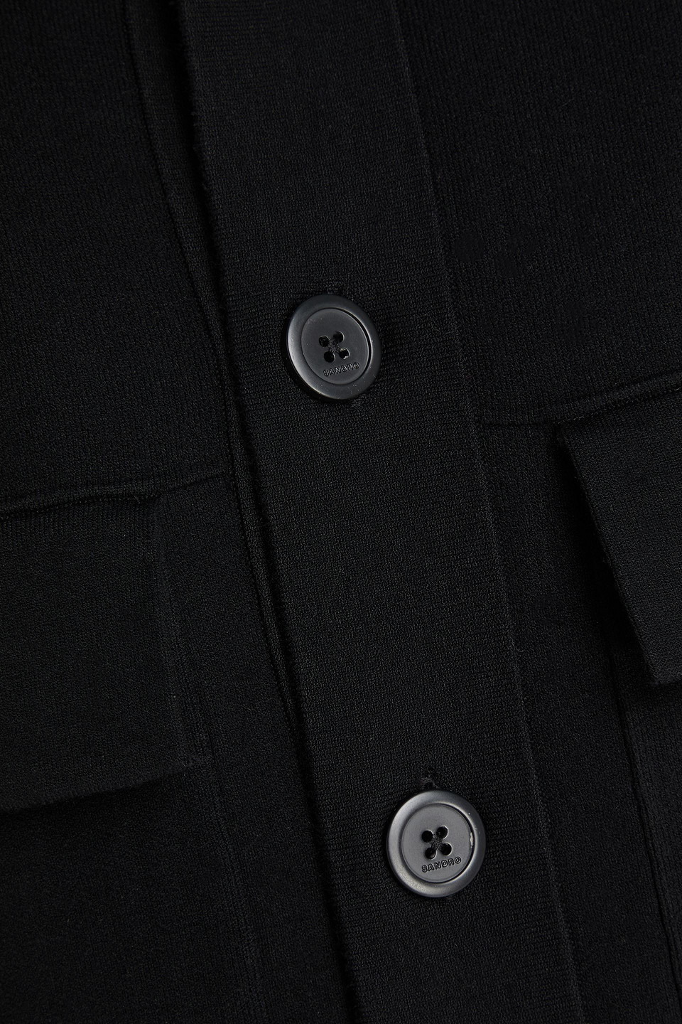 SANDRO KNITTED CARDIGAN