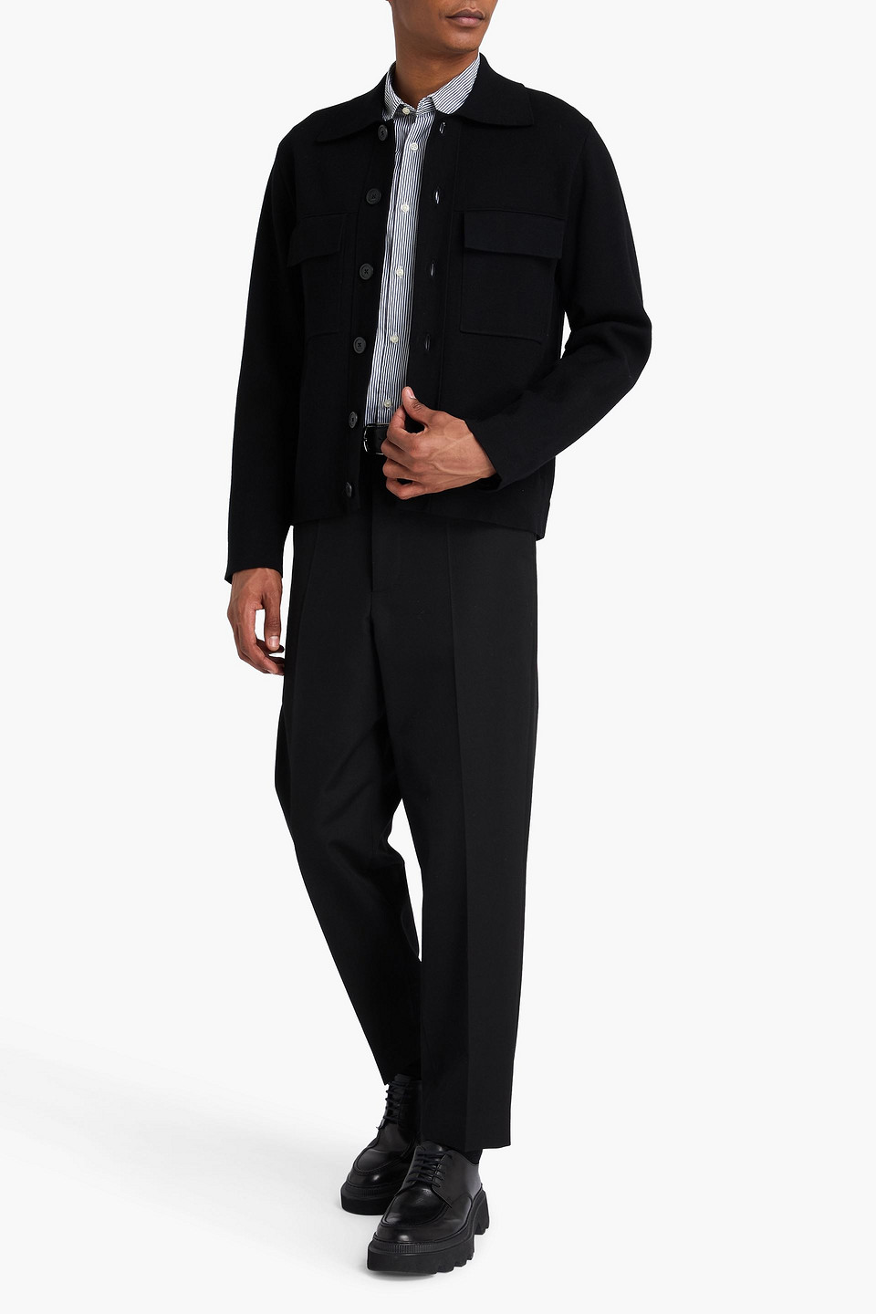 SANDRO KNITTED CARDIGAN