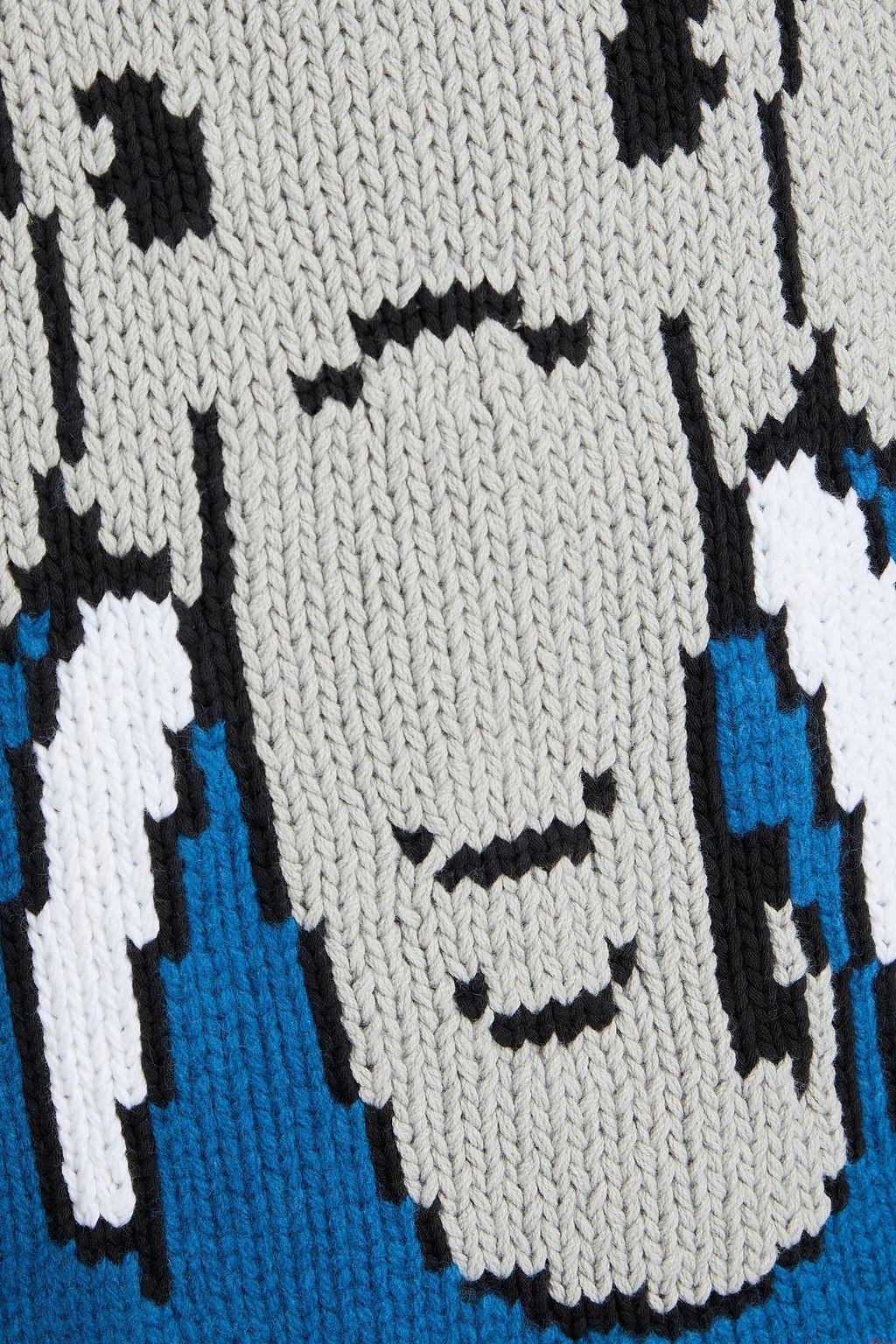 KENZO 인타르시아 울 혼방 스웨터