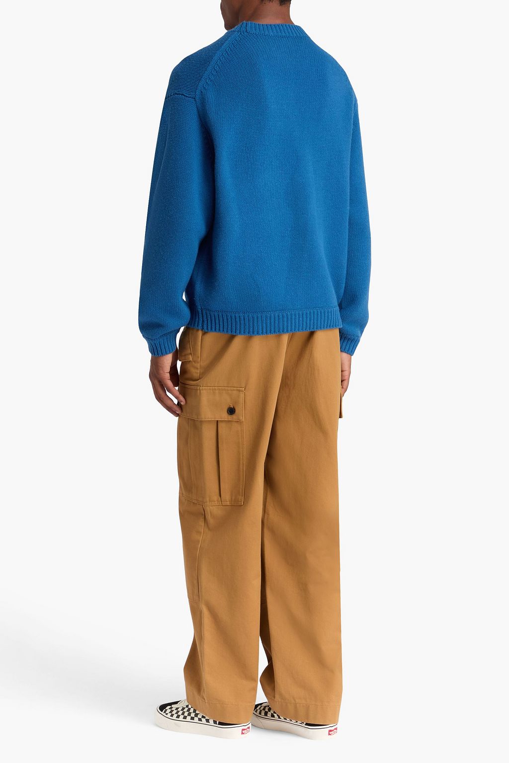 KENZO 인타르시아 울 혼방 스웨터