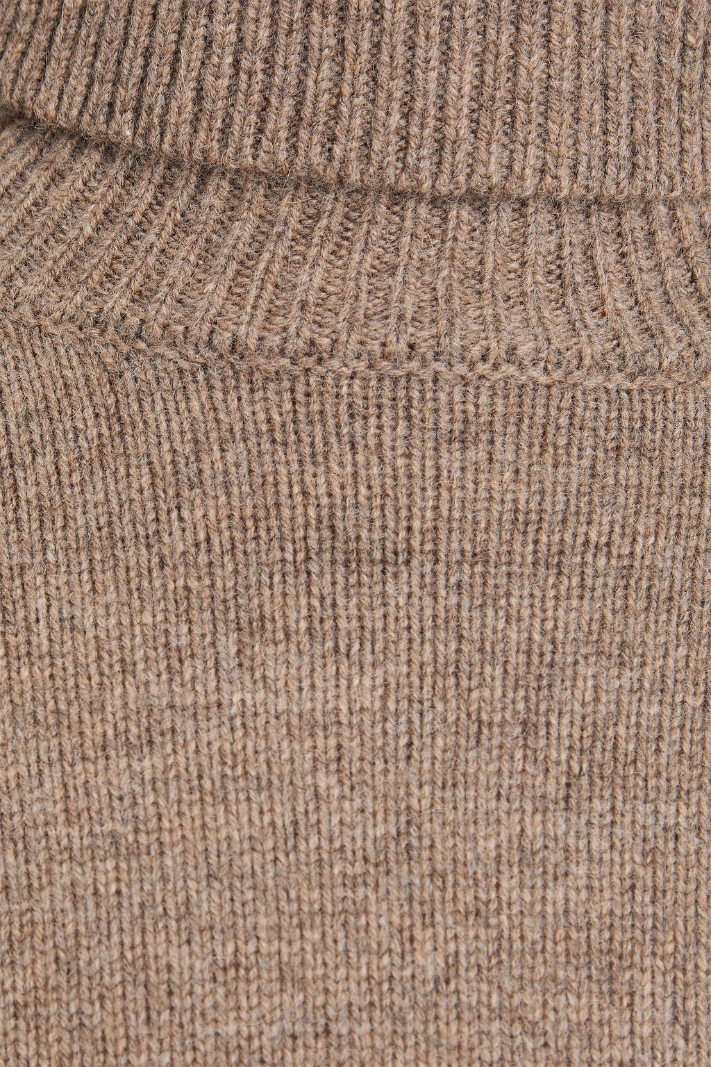 SANDRO Rollkragenpullover aus einer Woll-Yakwoll-Kaschmirmischung